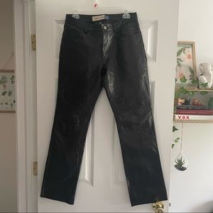 Vintage leather pants